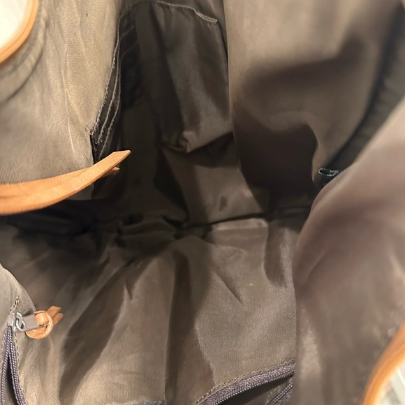 Nine West Striped Brown and Red Women's Hobo Shoulder Bag NWOT - Picture 4 of 5